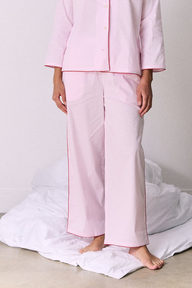 402 Long Pyjama Set Pink