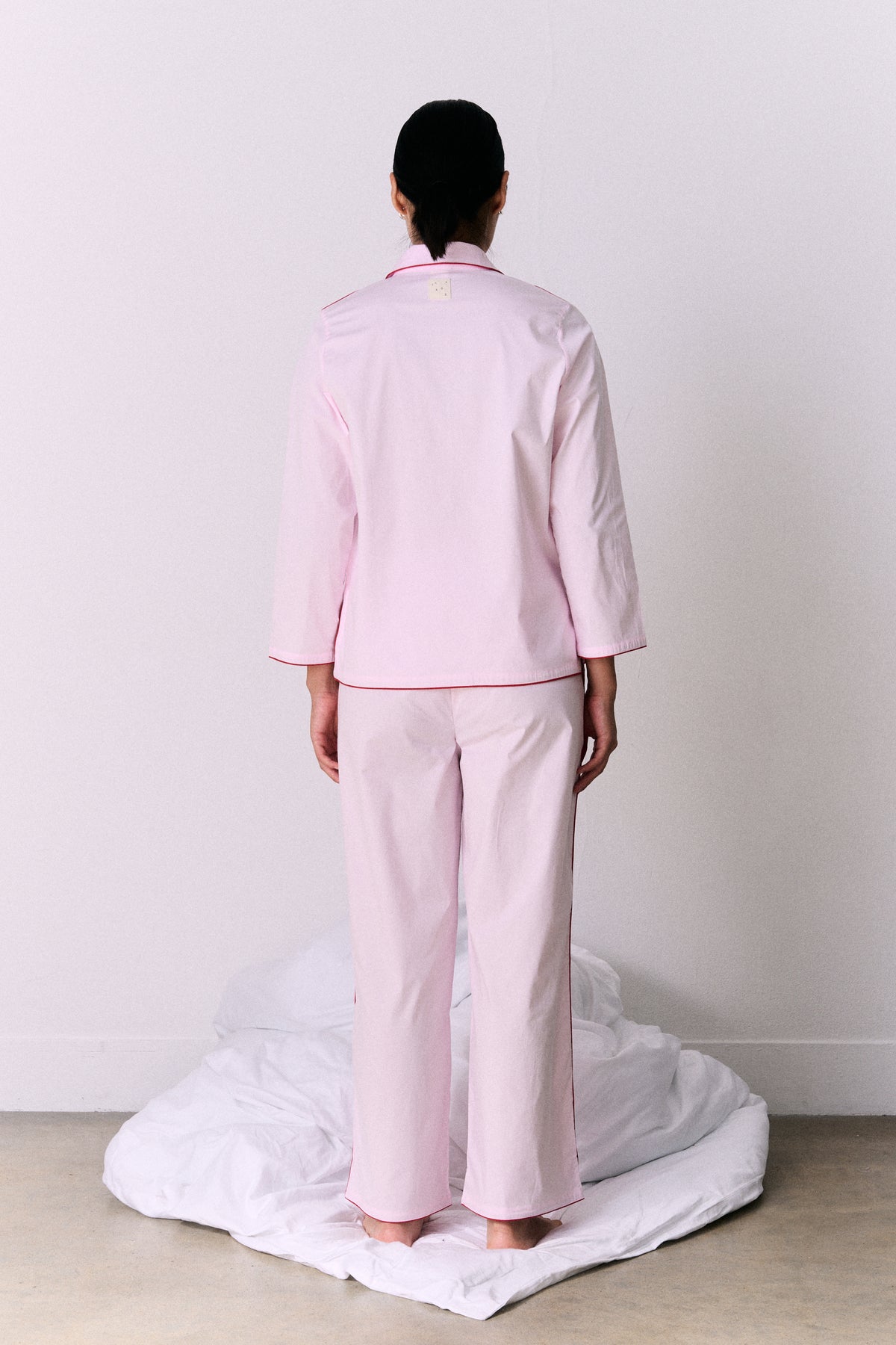 402 Long Pyjama Set Pink