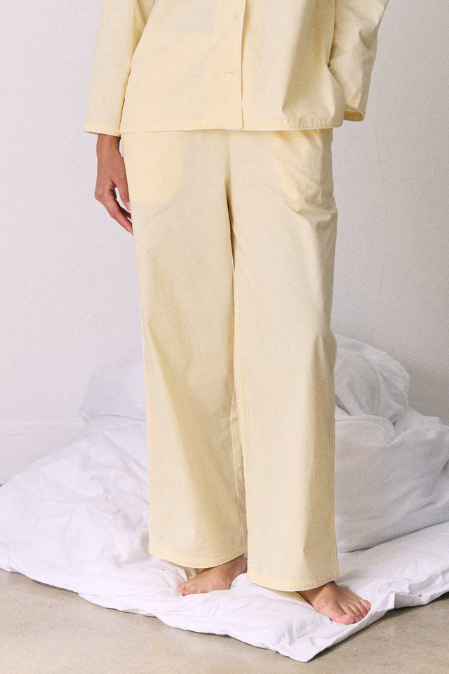 402 Long Pyjama Set Yellow