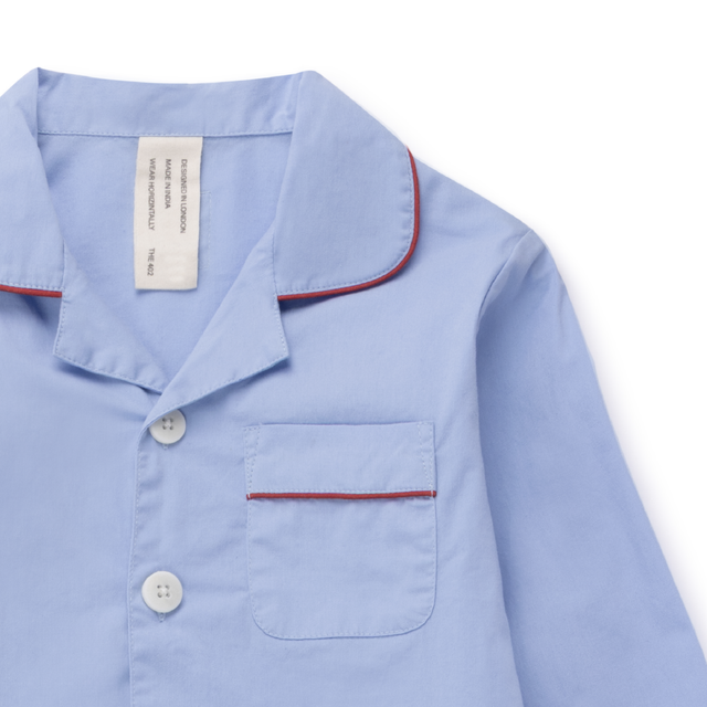 Kids 402 Long Pyjama Set Blue