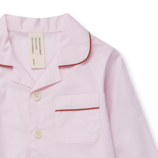 Kids 402 Long Pyjama Set Pink