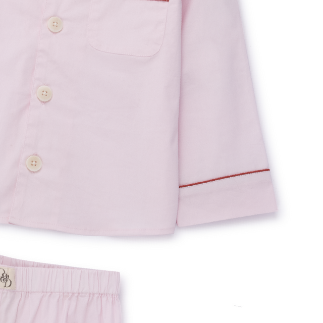 Kids 402 Long Pyjama Set Pink