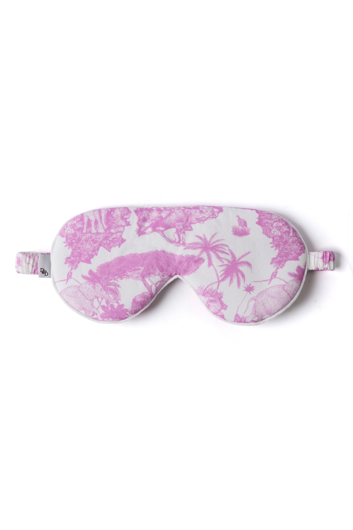 Cotton Luxe Eye Mask Loxodonta Pink