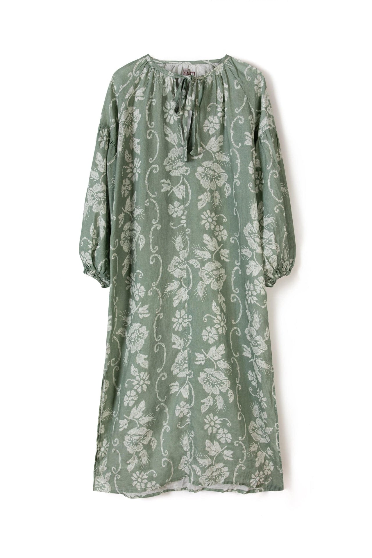 Blouson Sleeve Kaftan Dorothea Print Sage