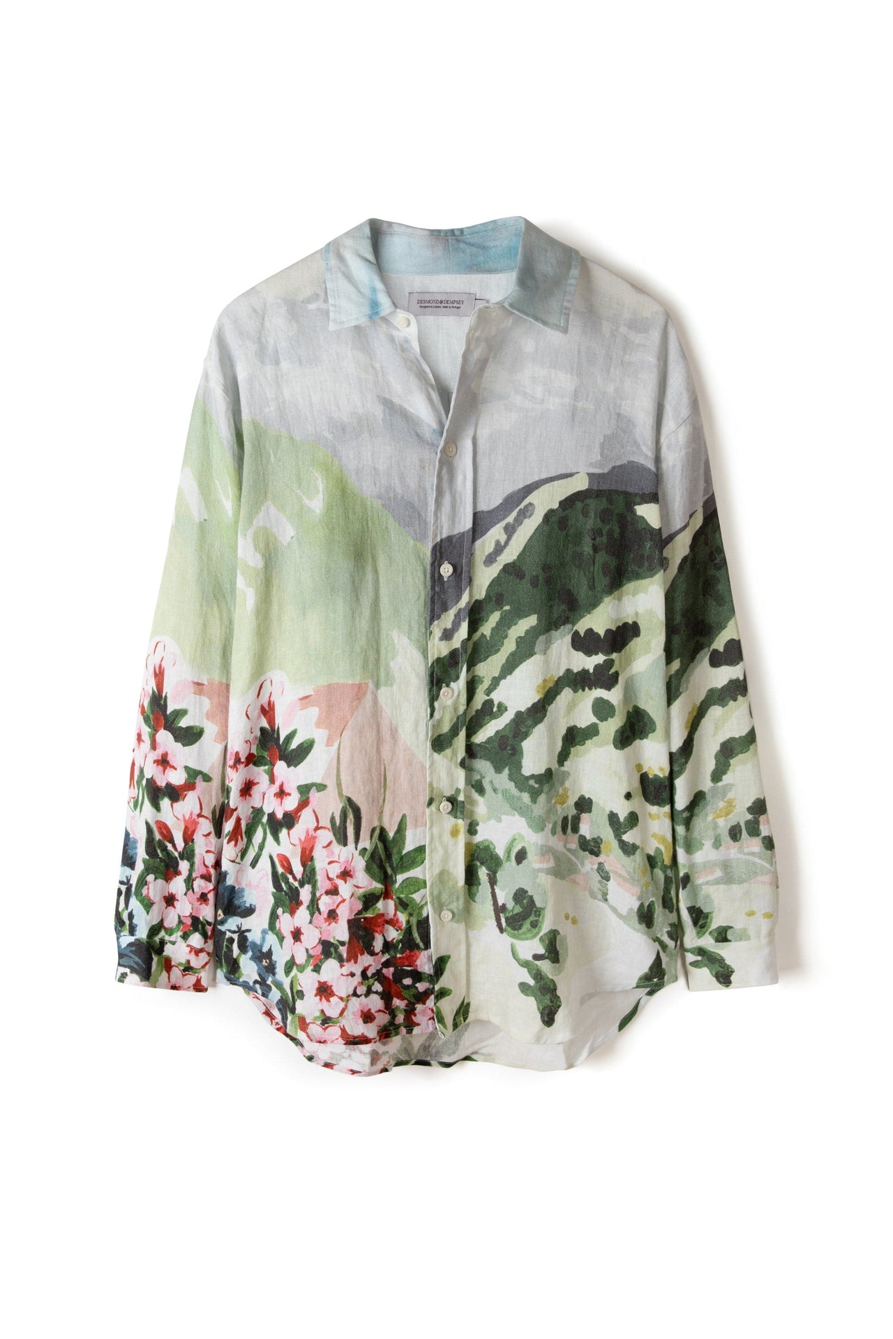 Unisex Lounge Shirt Hutte Print