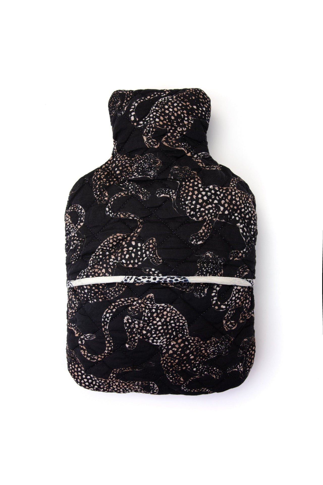 Hot Water Bottle Cover Jag Print Cream