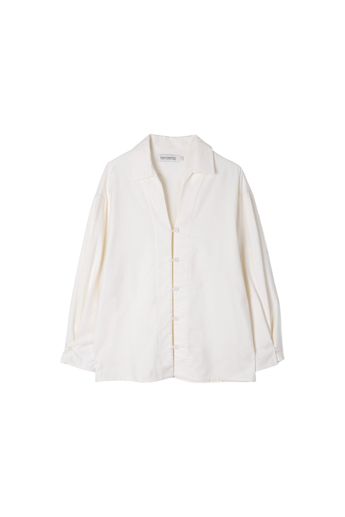 Oversized Long Set Brushed Cotton Cream