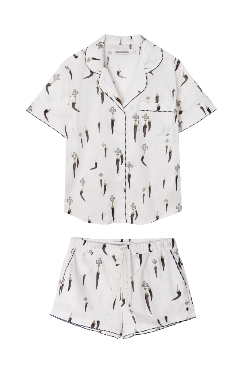 Short Pyjama Set Picante Cream