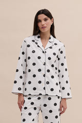 402 Shirt Dot White/Black