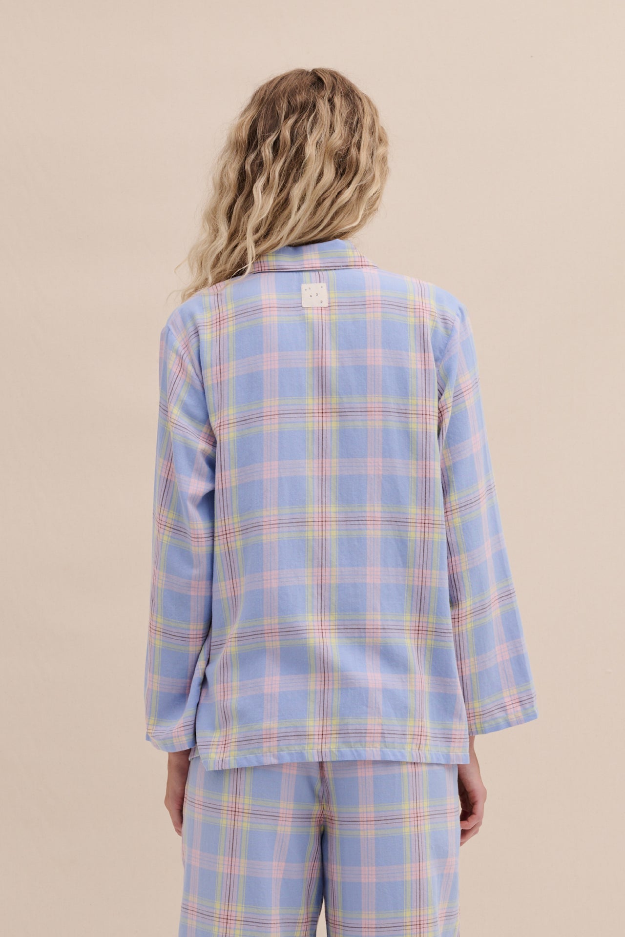 402 Shirt Lightweight Flannel Blue/Pink