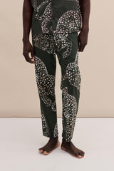 Men’s Pyjama Trousers The Jag Print Green