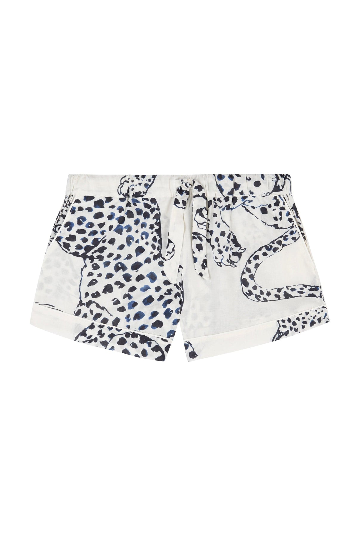 Pyjama Shorts The Jag Print Cream