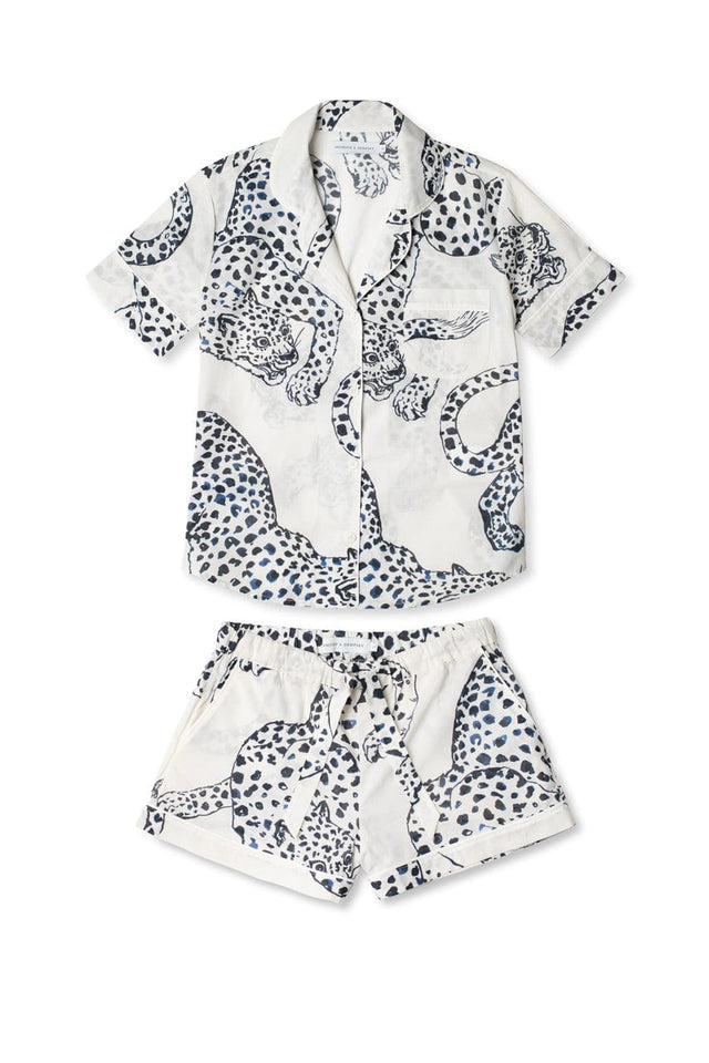 Short Pyjama Set The Jag Print Cream