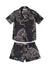 Short Pyjama Set The Jag Print Navy