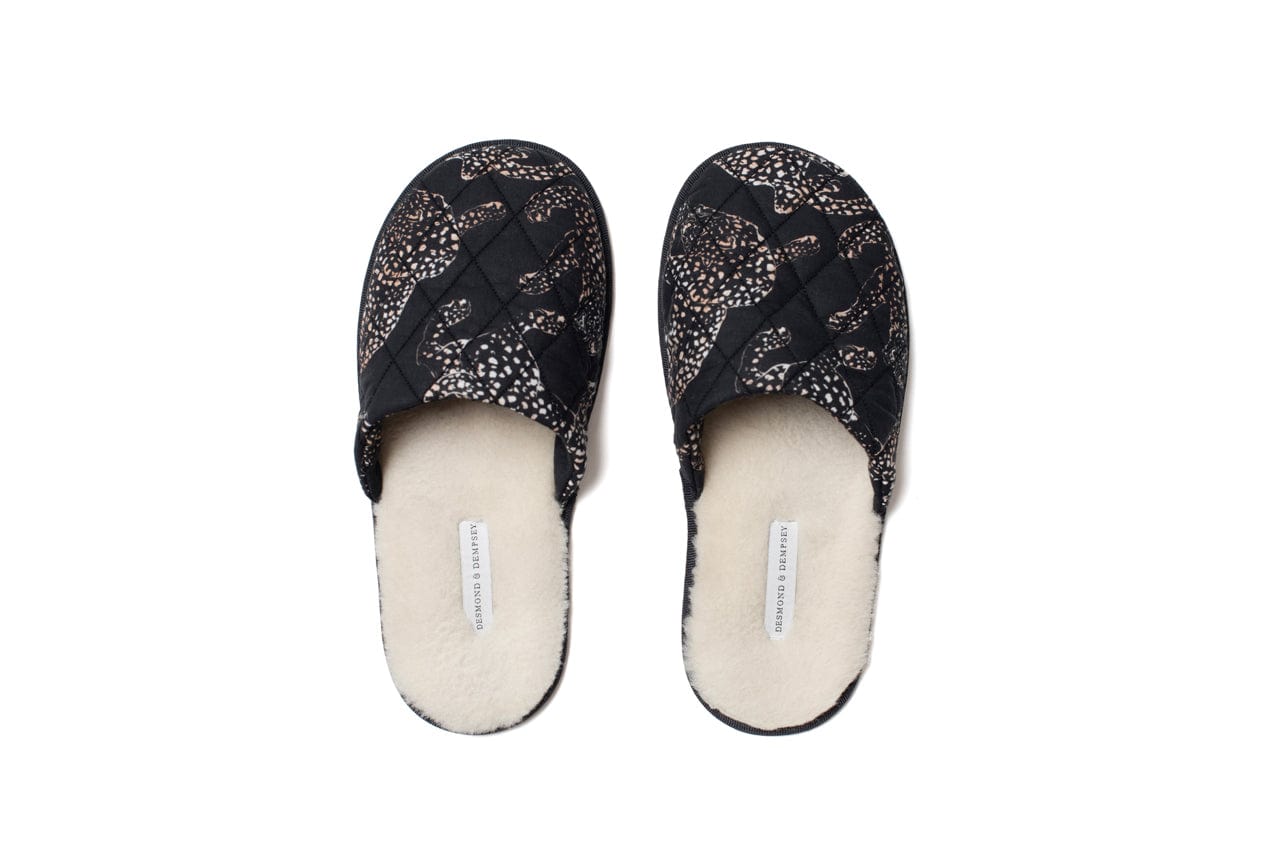 Women's Slipper Jag Print Navy