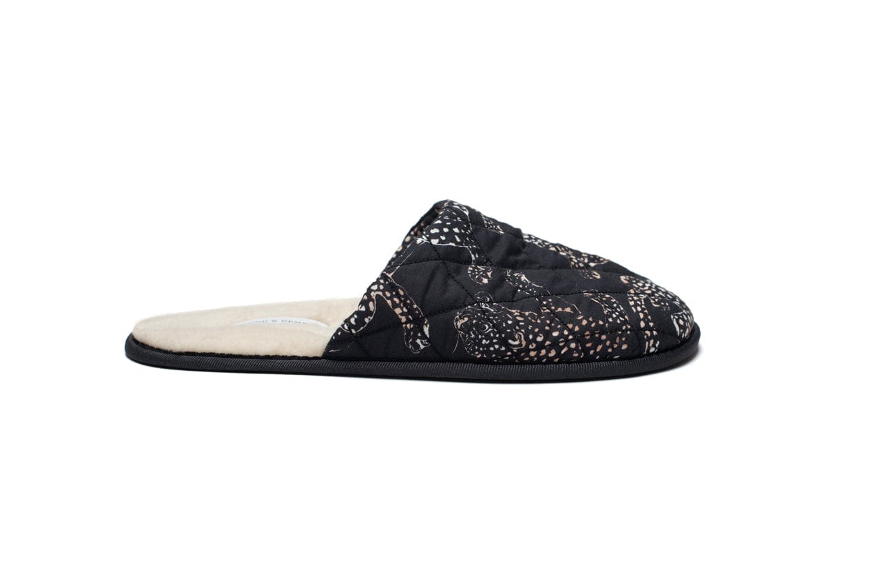 Women's Slipper Jag Print Navy