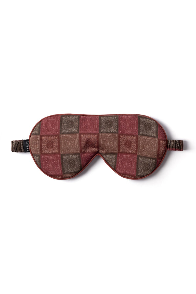 Men’s Eye Mask Bandana Patchwork Chilli
