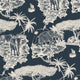 Men’s Pyjama Shorts Soleia Print Black/Yellow