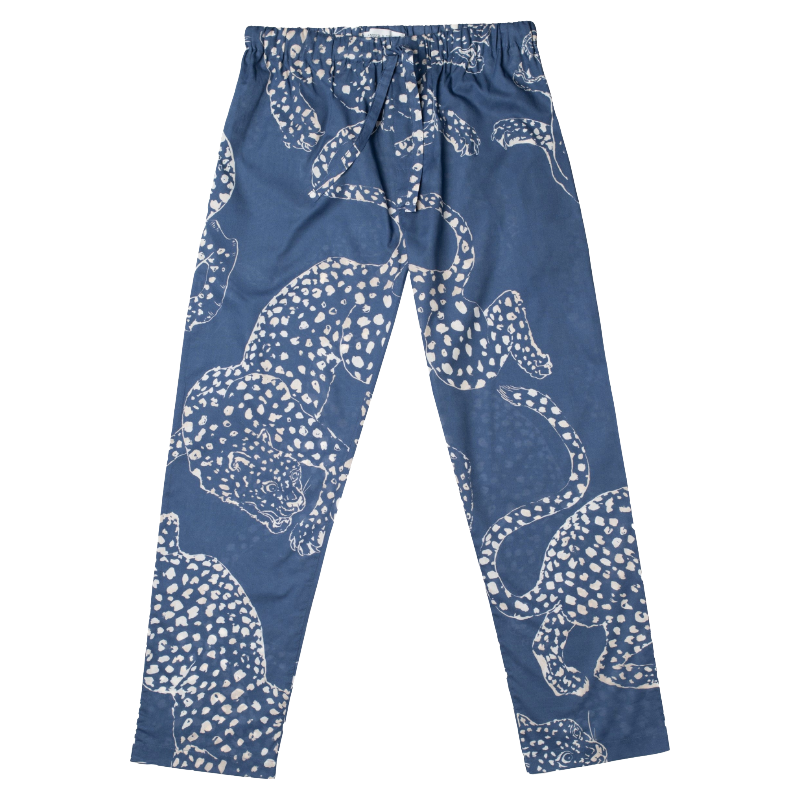 Men’s Pyjama Trousers Sansindo Tiger Print Black/Cream