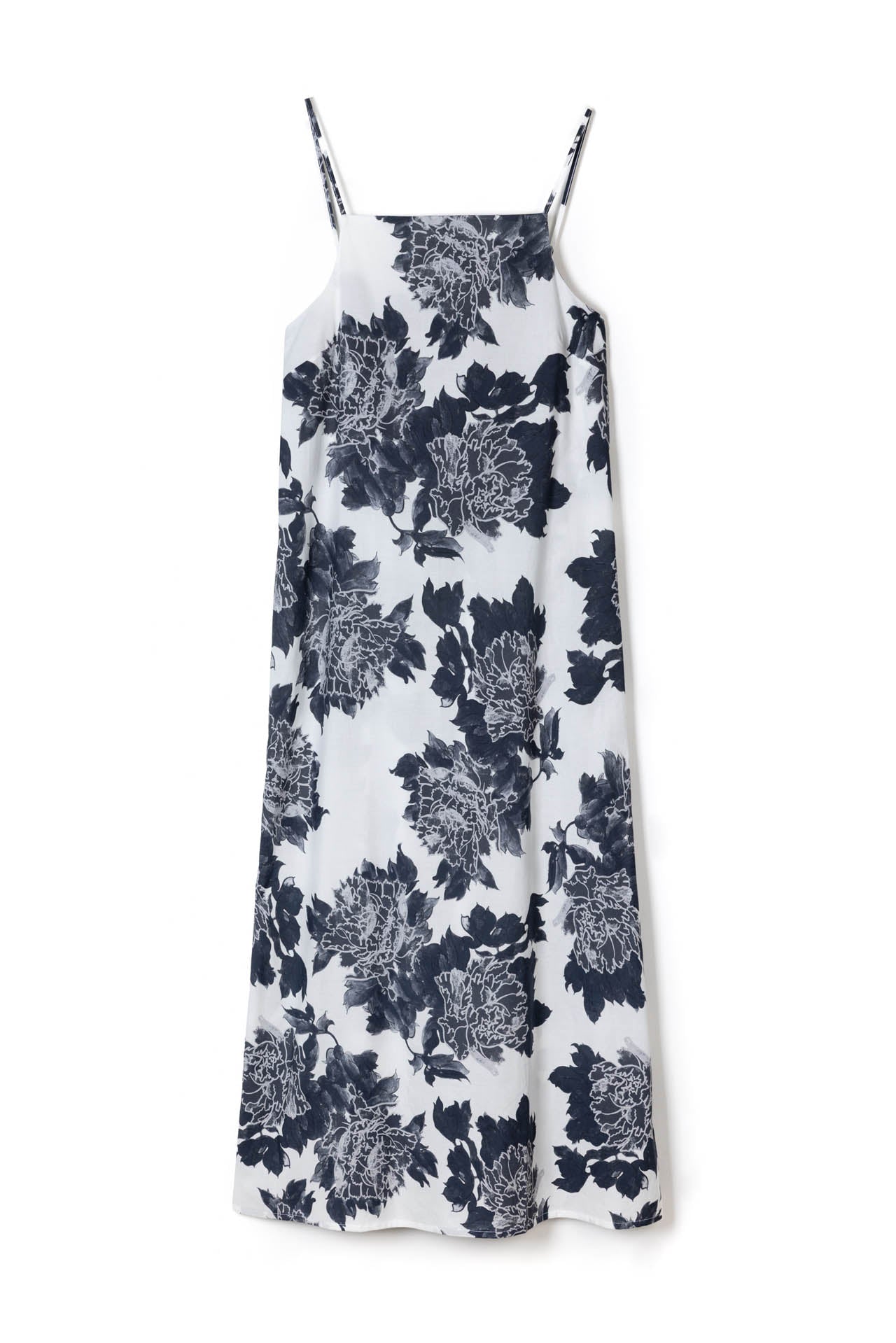 Square Nightie Peony White