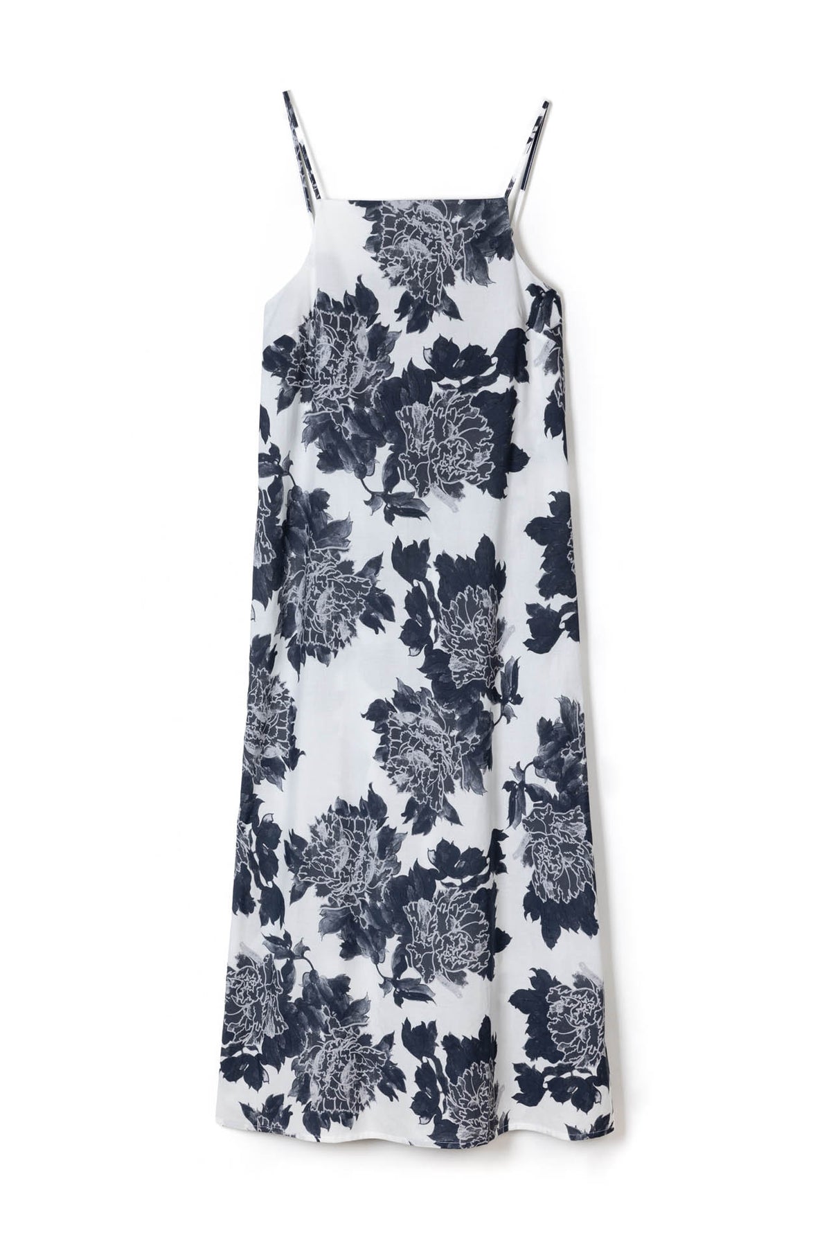 Square Nightie Peony White