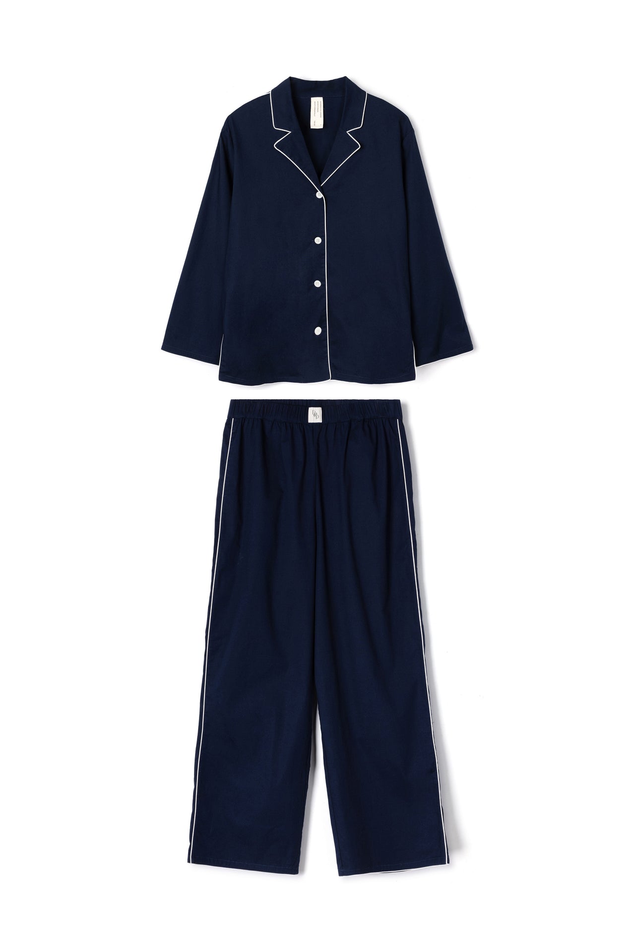 402 Long Pyjama Set Navy