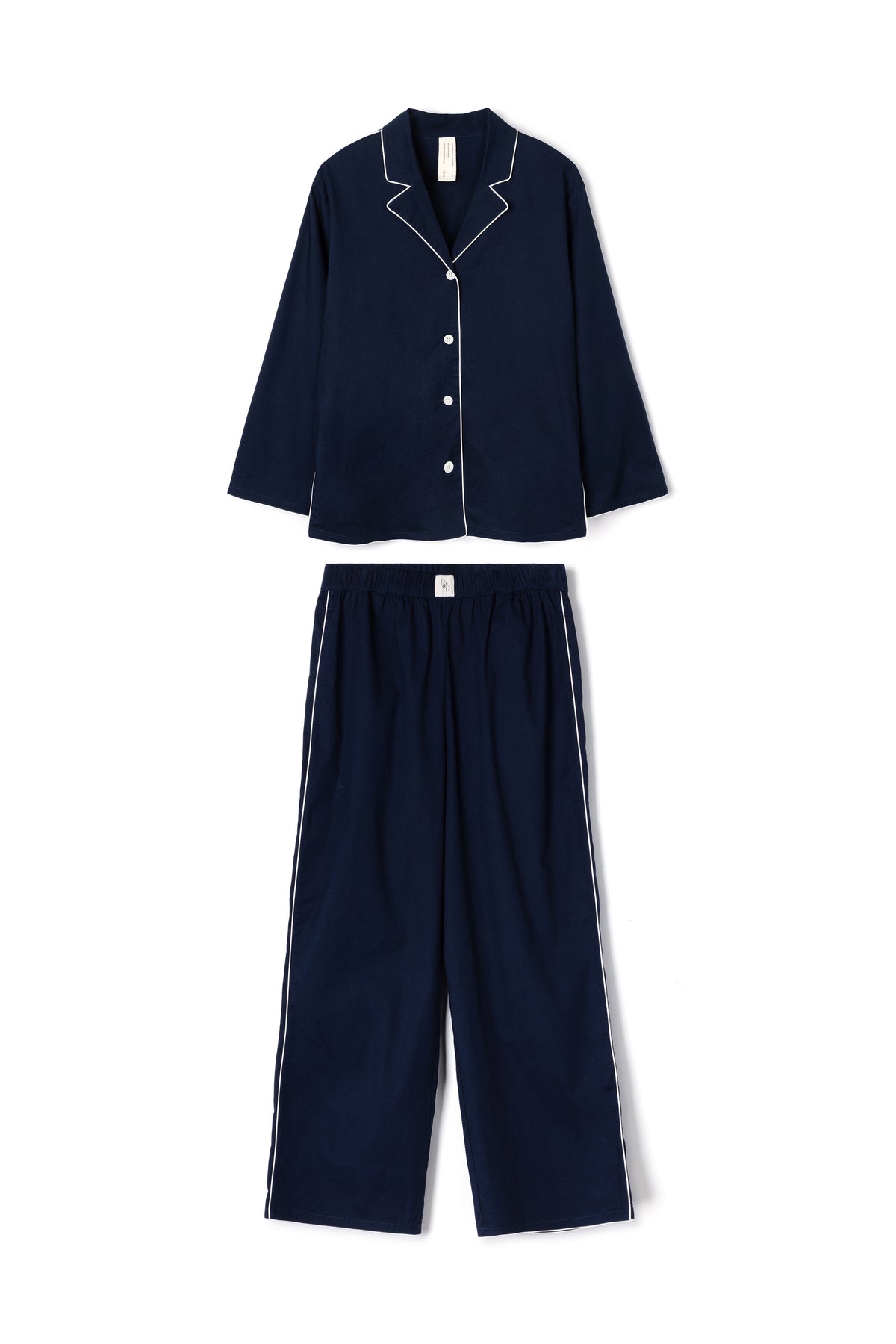 402 Long Pyjama Set Navy