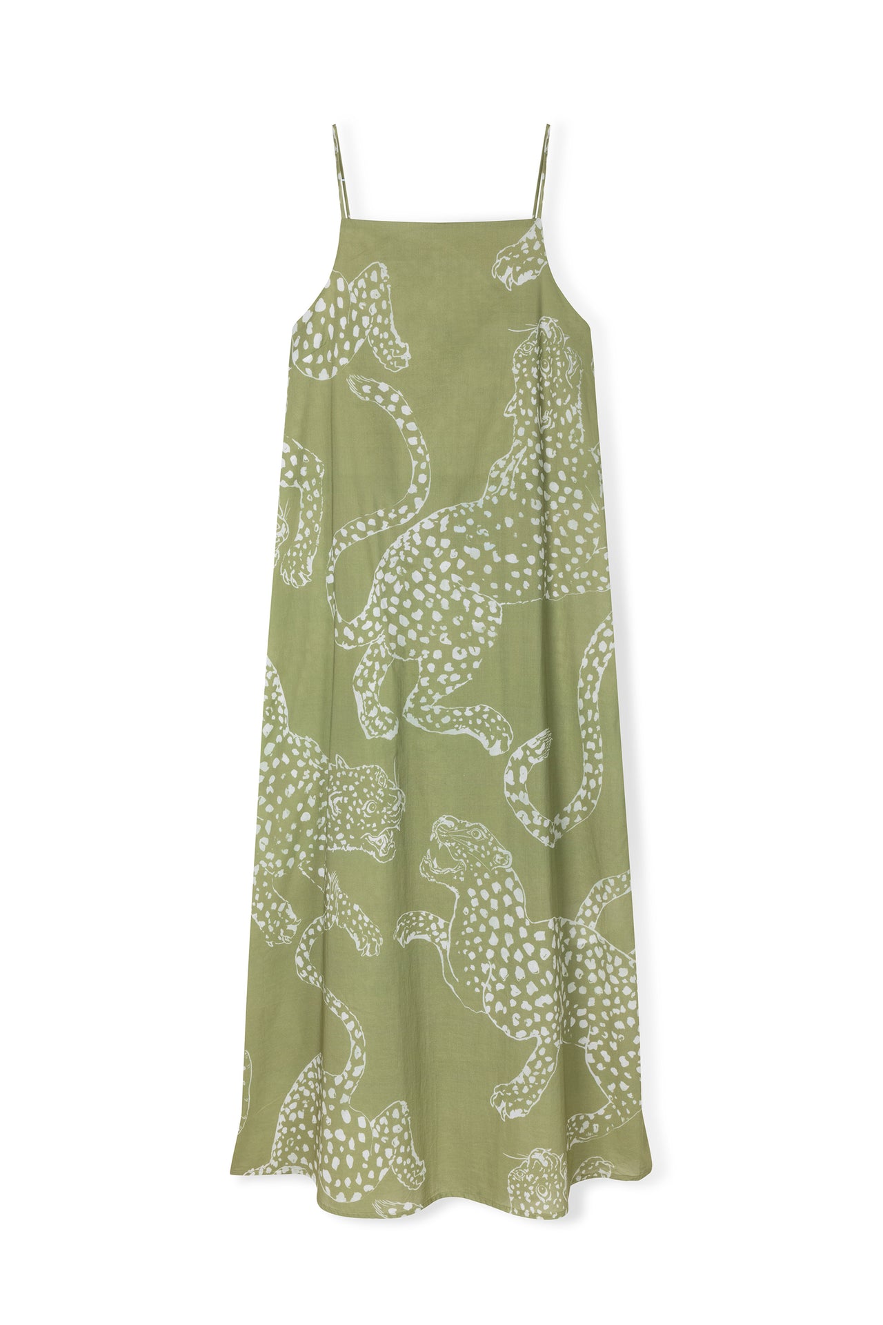 Square Nightie The Jag Print Sage