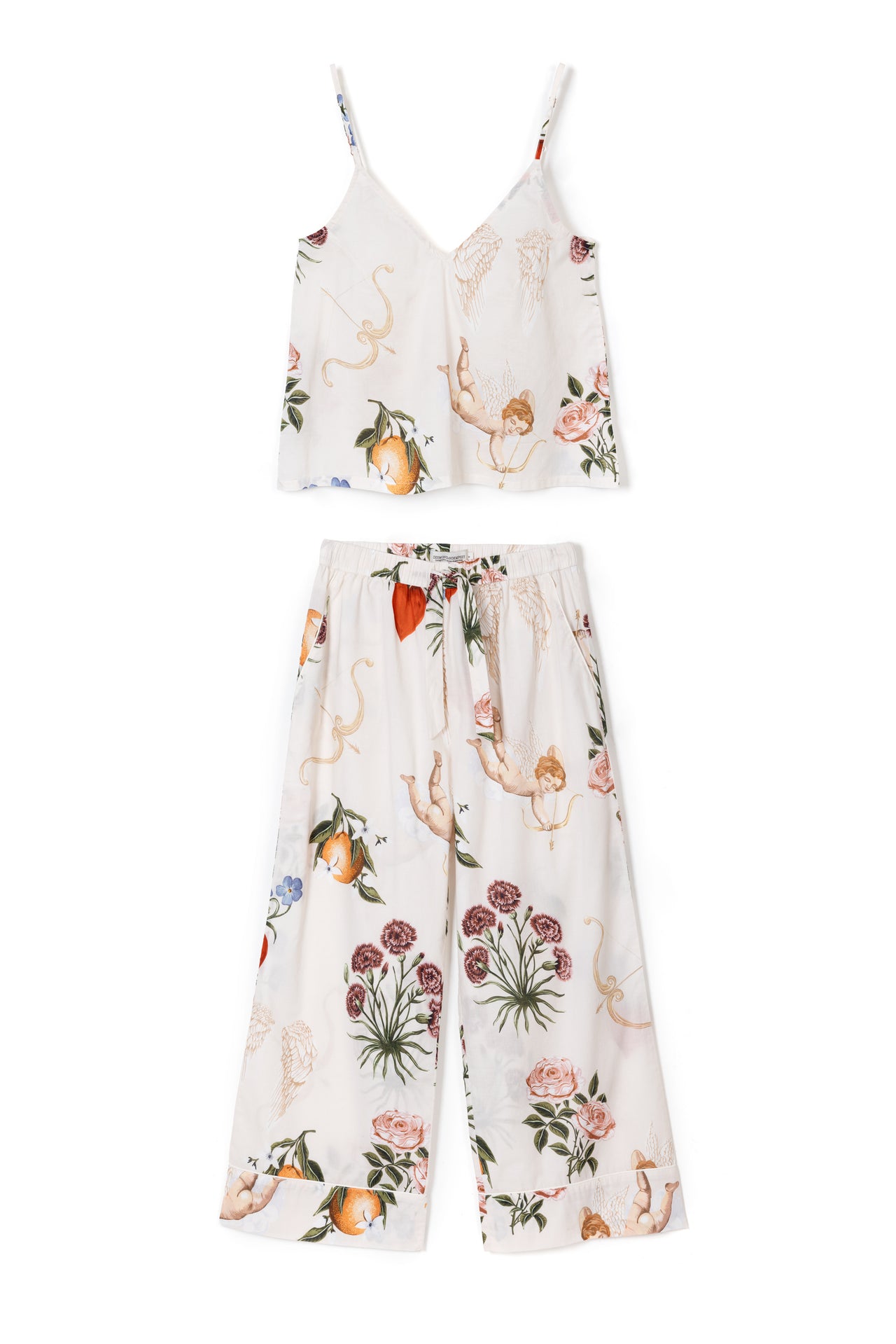 Cami & Wide Leg Primavera Cream