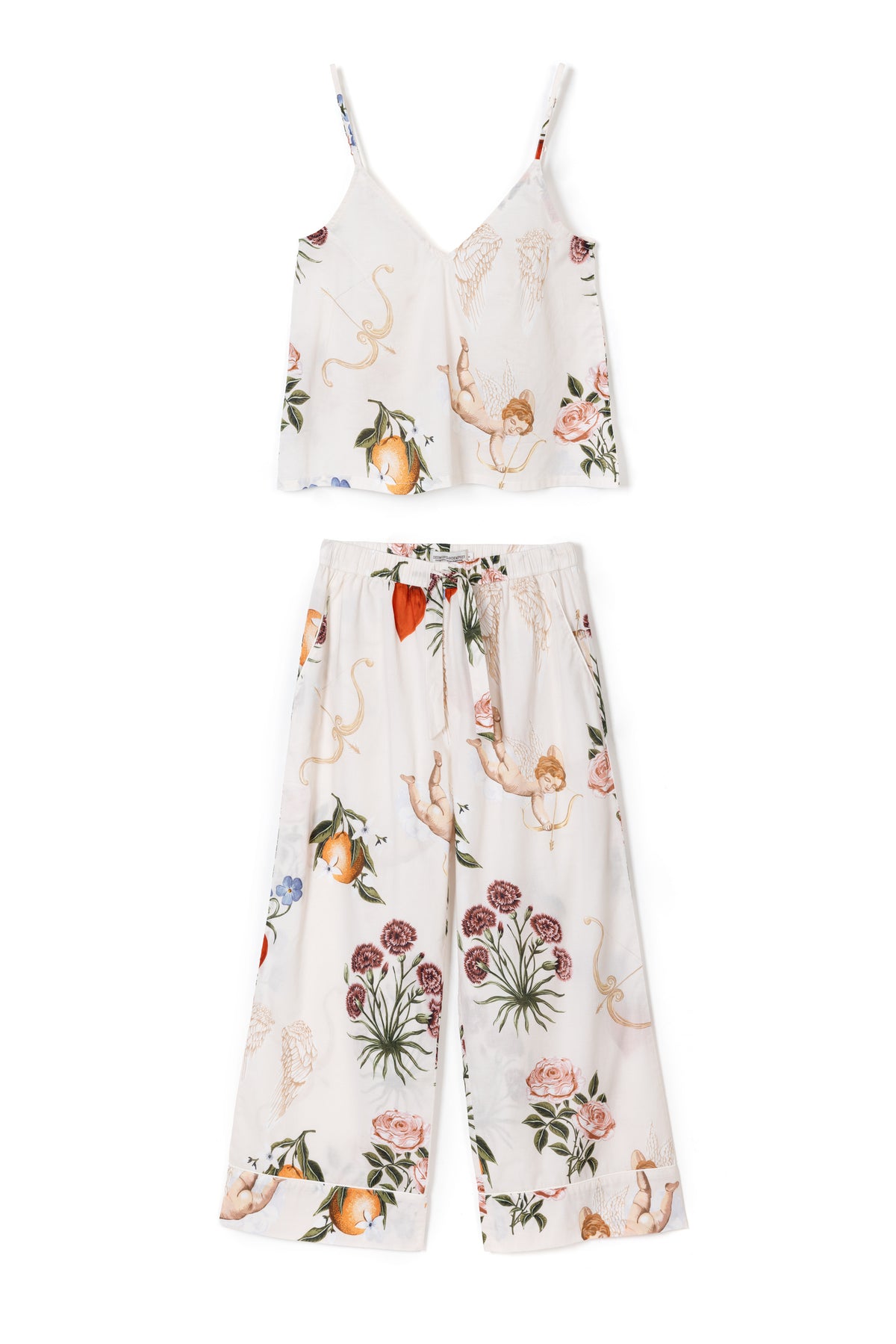 Cami & Wide Leg Primavera Cream