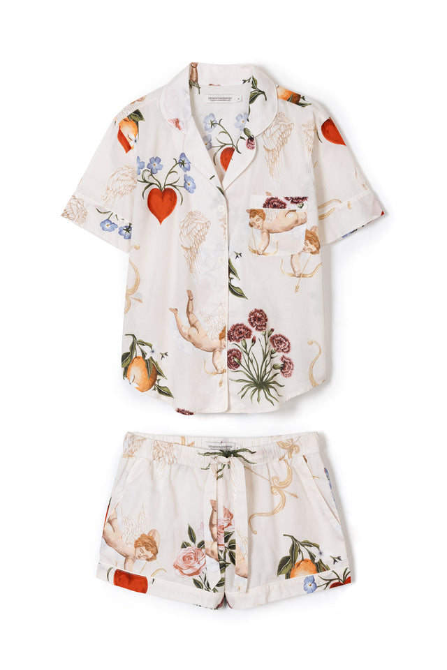 Short Sleeve Set Primavera Cream