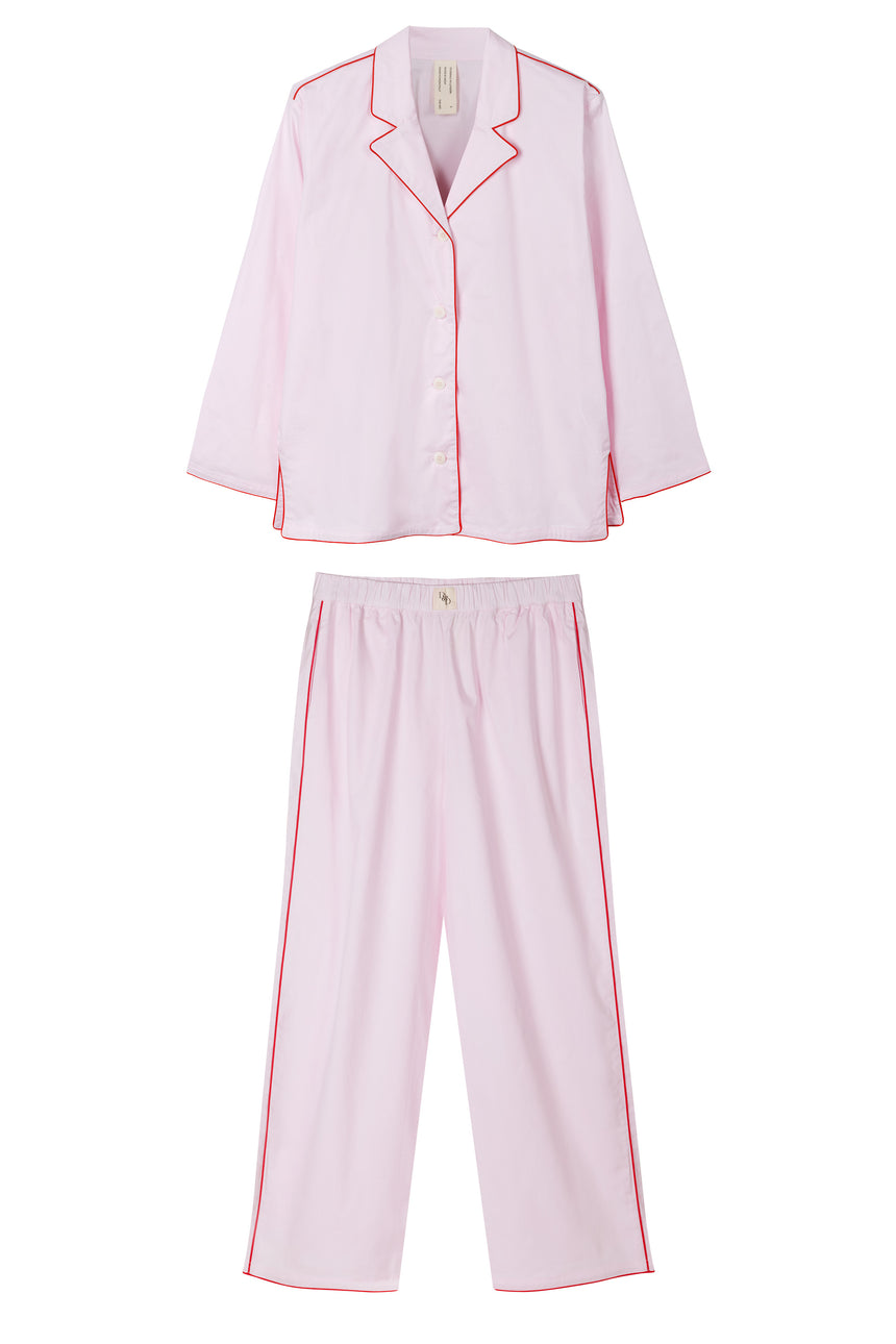402 Long Pyjama Set Pink
