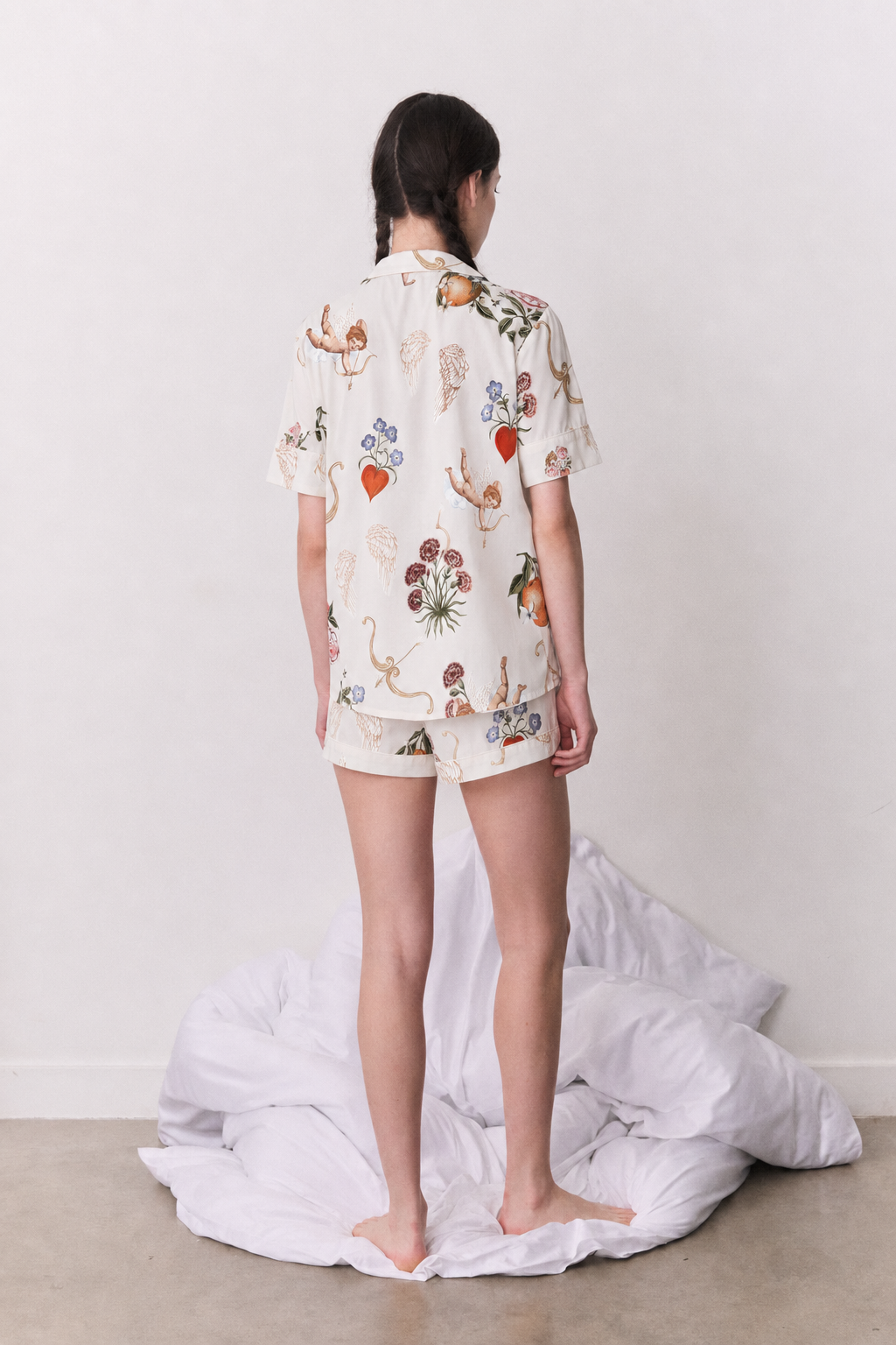 Short Sleeve Set Primavera Cream