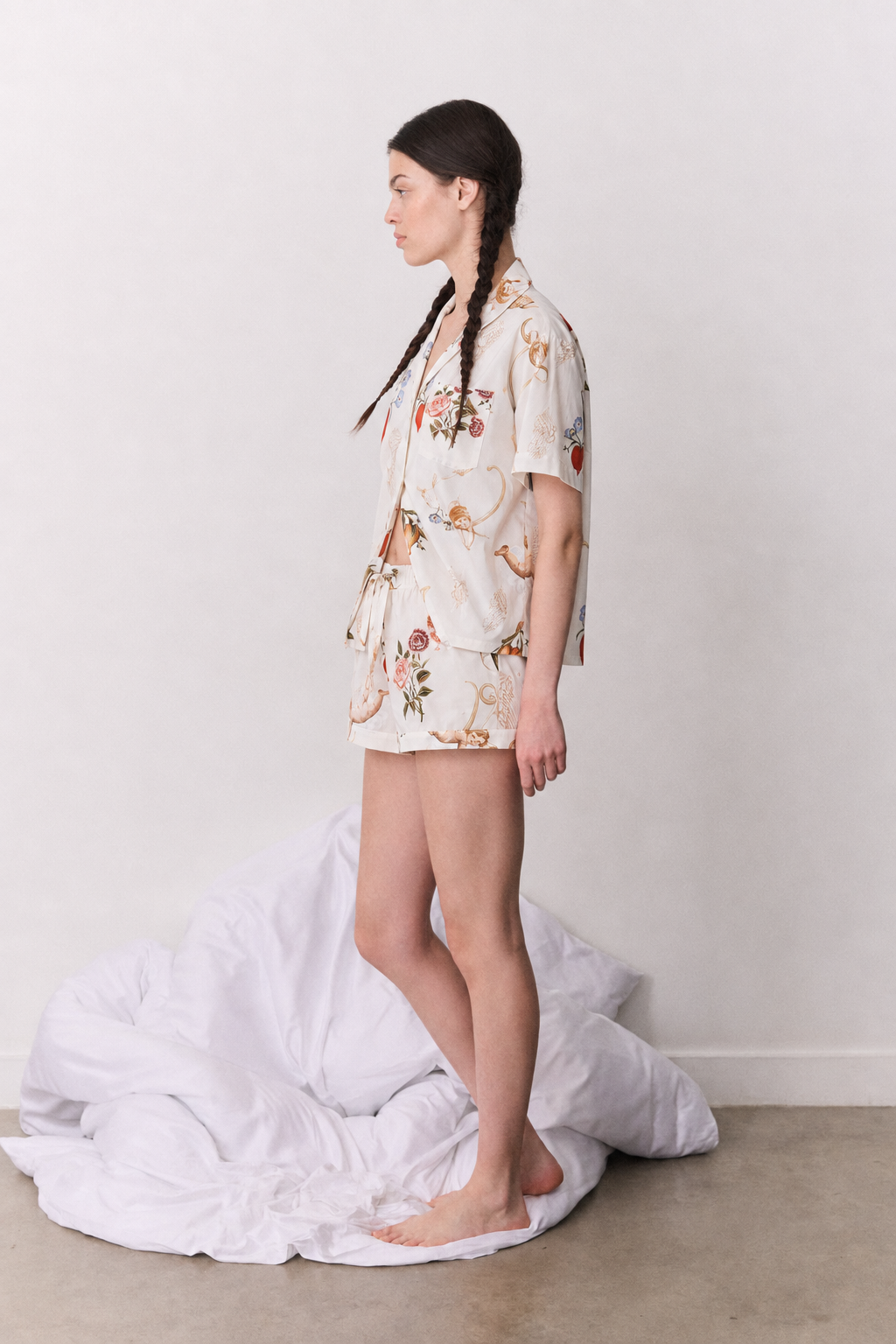 Short Sleeve Set Primavera Cream