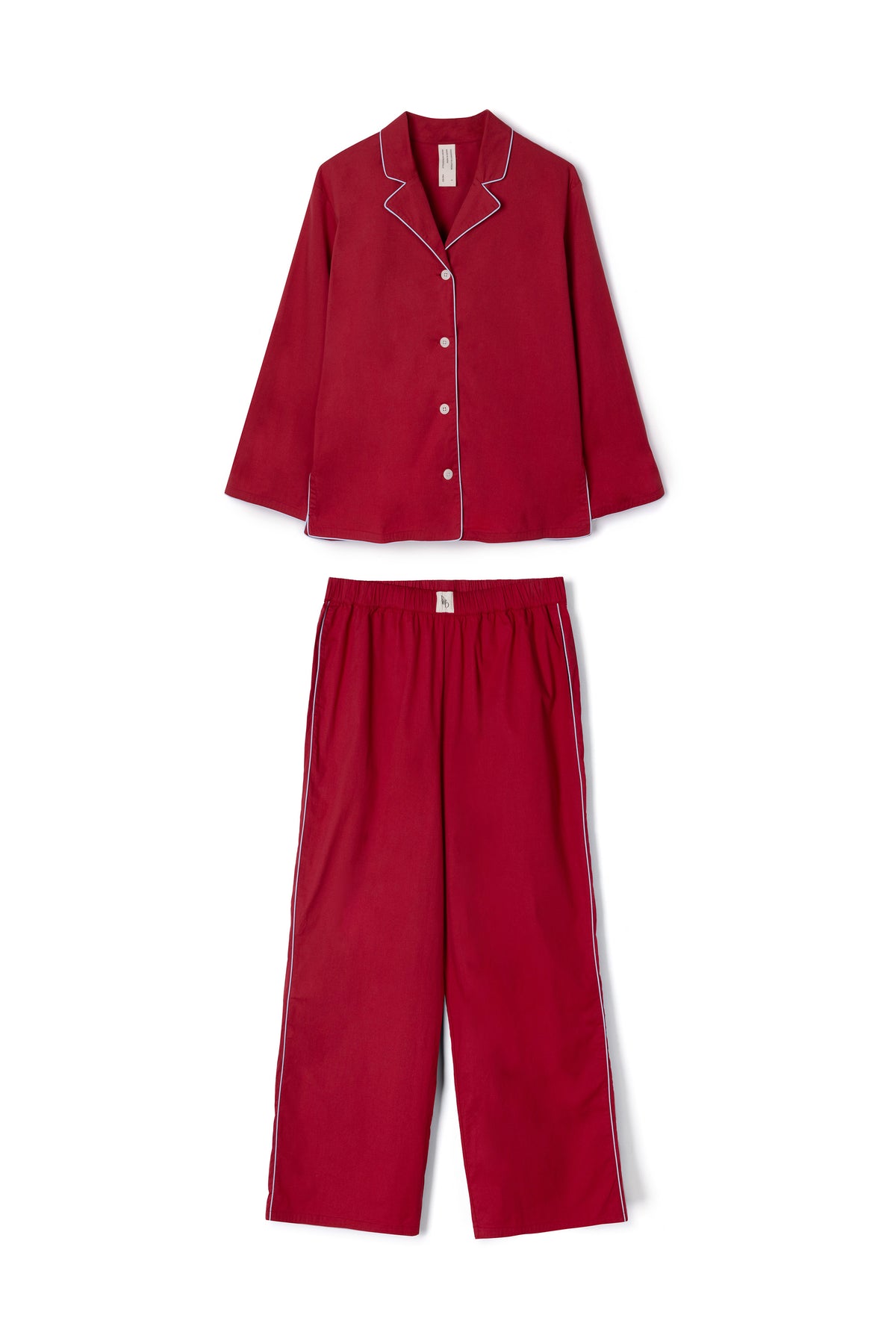 402 Long Pyjama Set Red