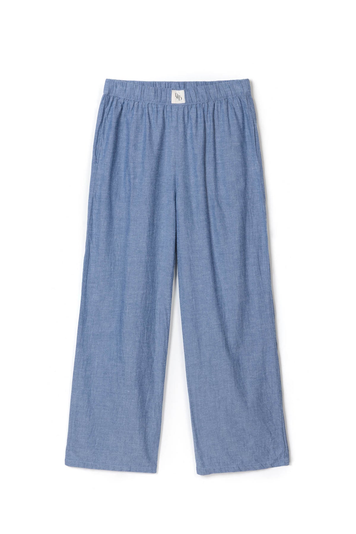 Womens 402 Trouser Chambray Blue