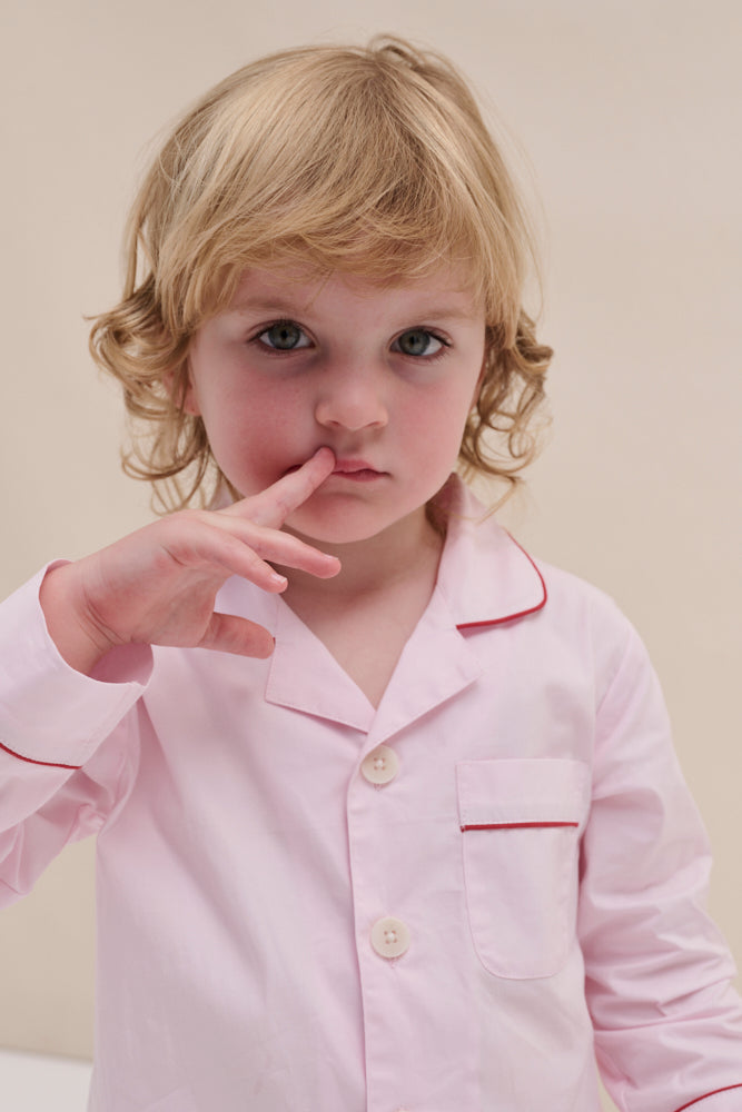 Kids 402 Long Pyjama Set Pink