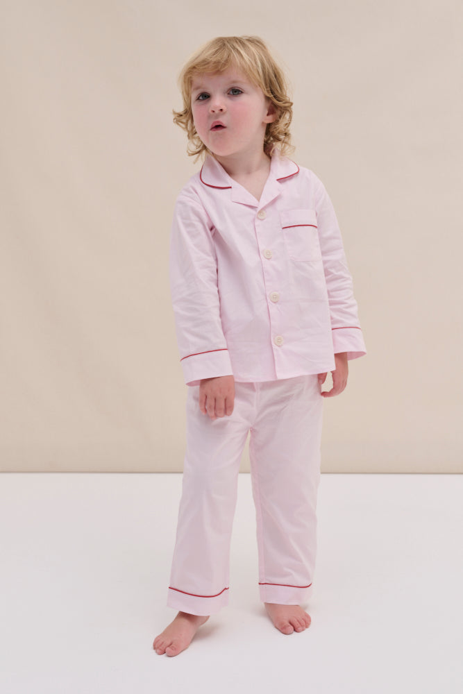 Kids 402 Long Pyjama Set Pink