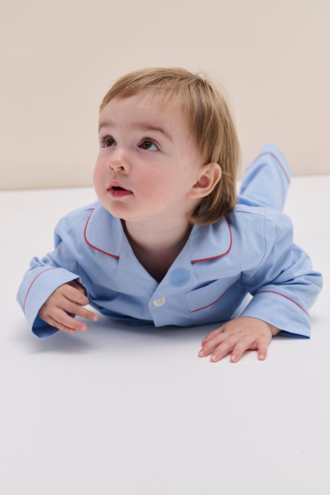 Kids 402 Long Pyjama Set Blue