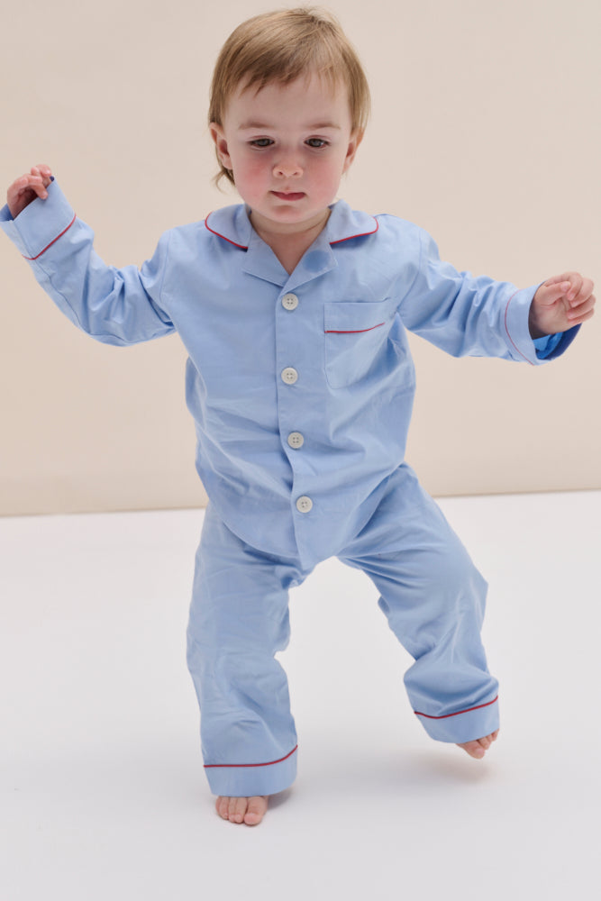 Kids 402 Long Pyjama Set Blue