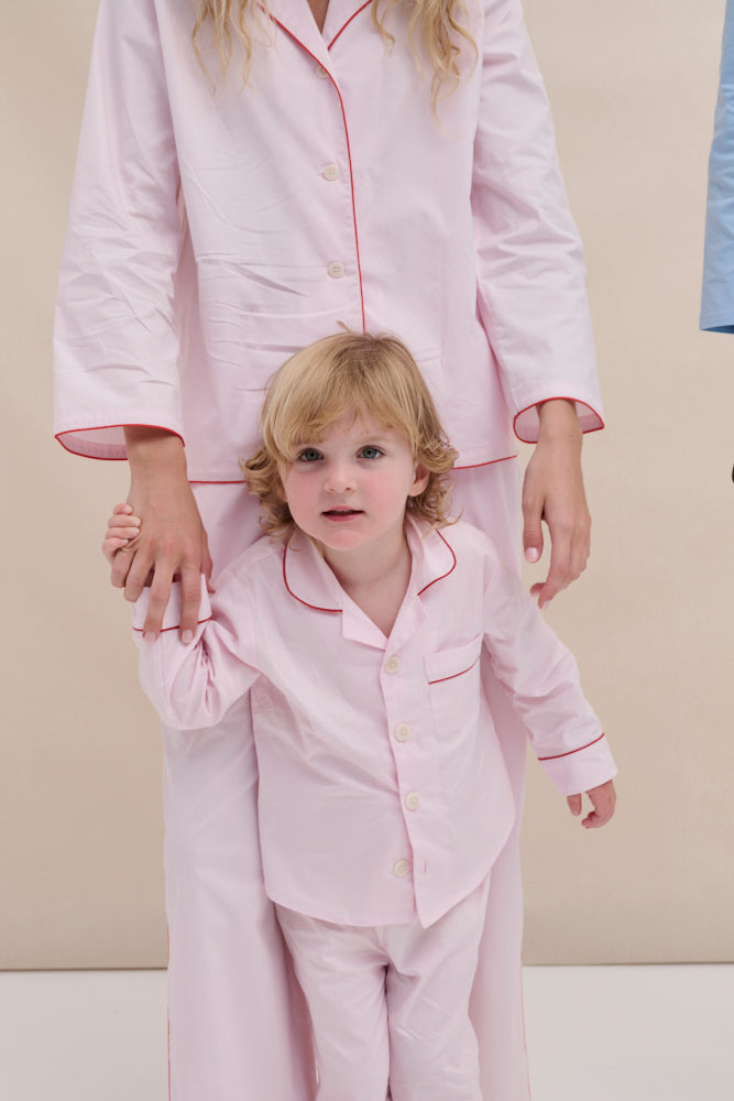 Kids 402 Long Pyjama Set Pink