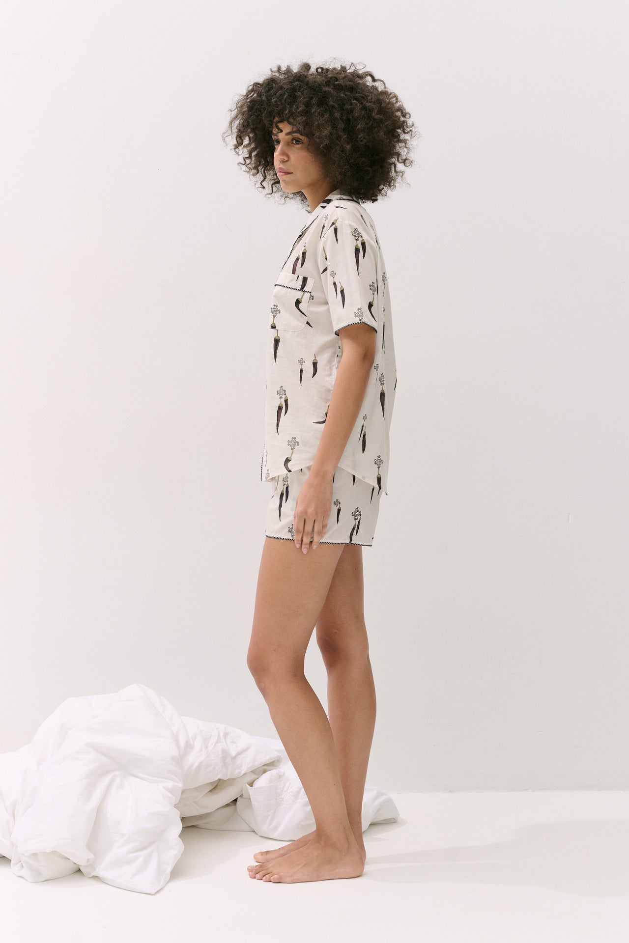 Short Pyjama Set Picante Cream