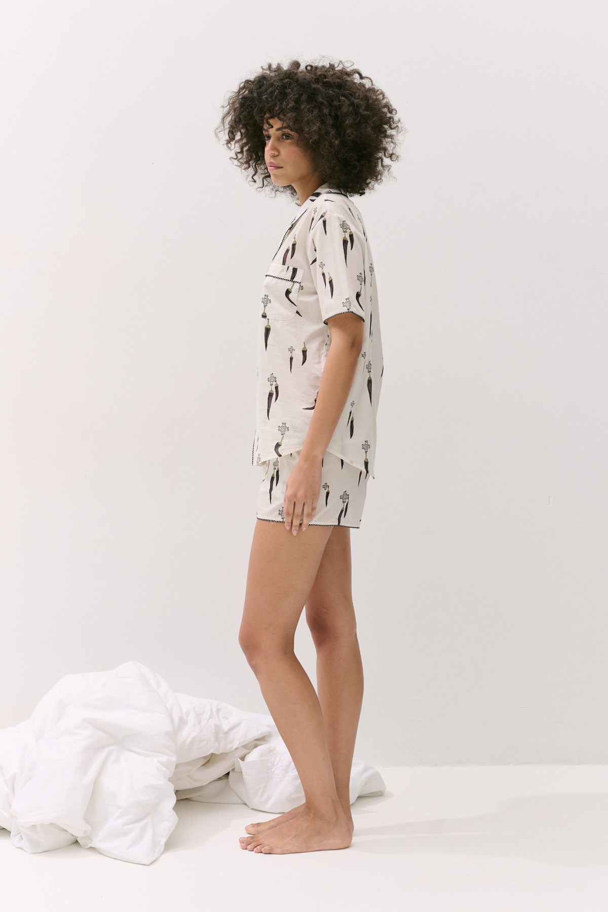 Short Pyjama Set Picante Cream