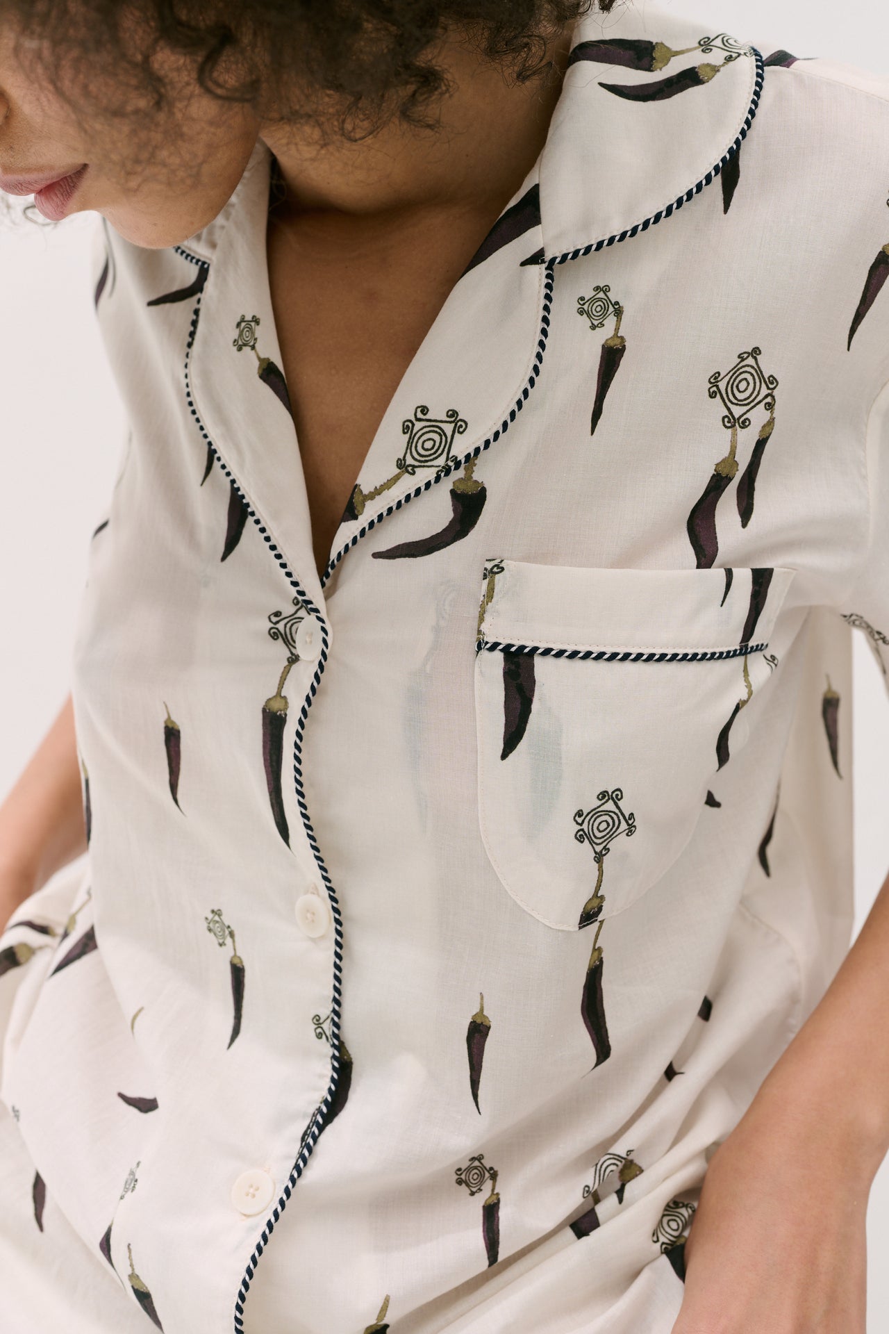 Short Pyjama Set Picante Cream