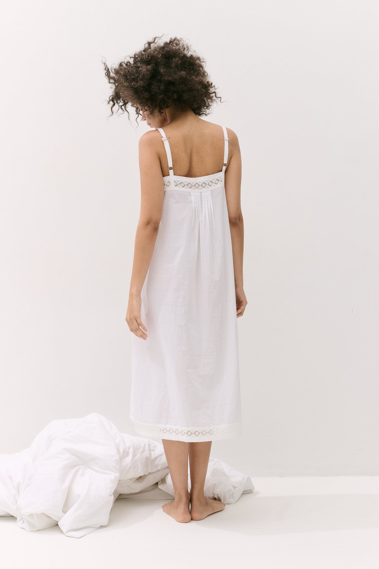 Martha Nightie White