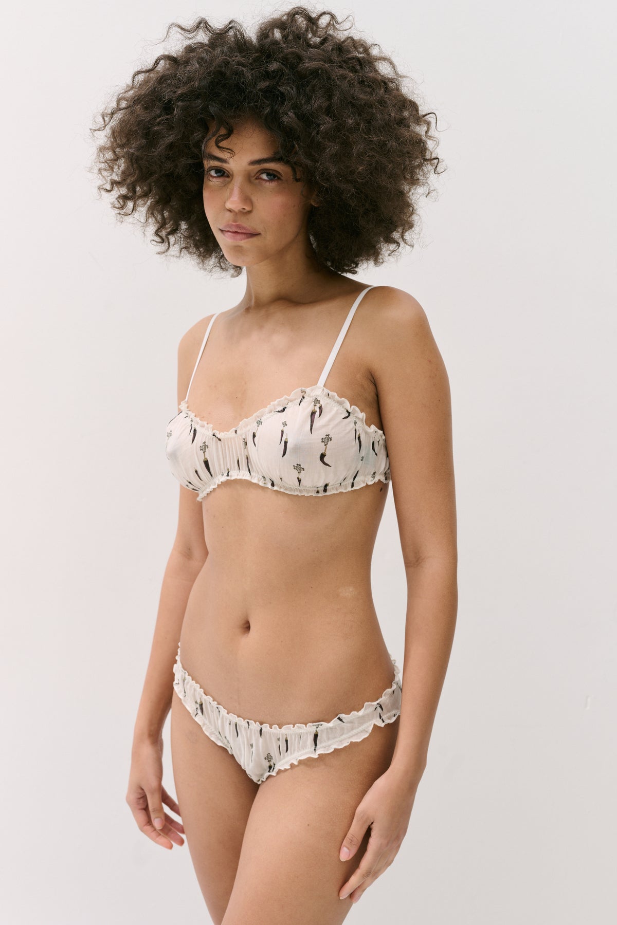Bralette & Knicker Set Picante Cream