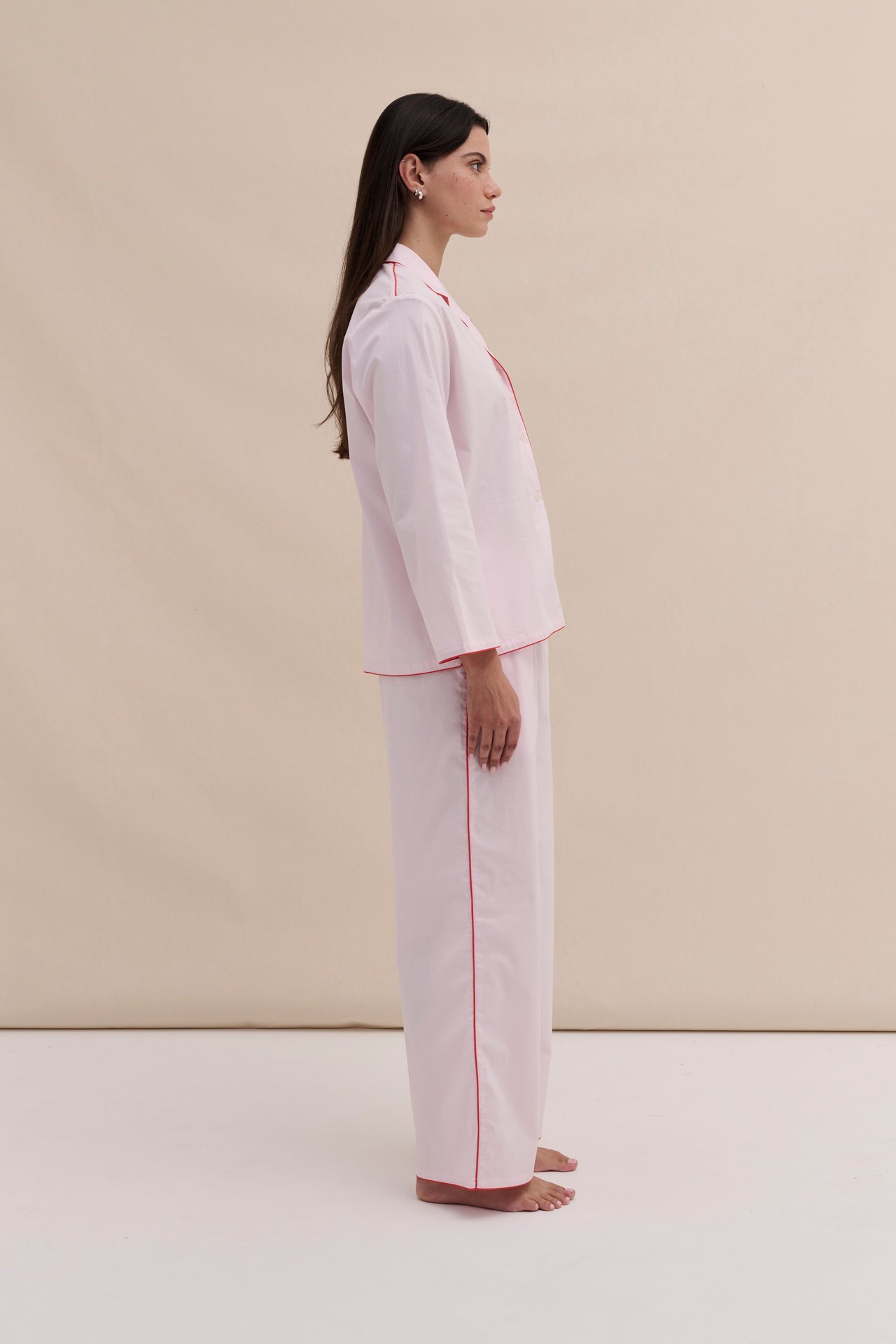 402 Long Pyjama Set Pink