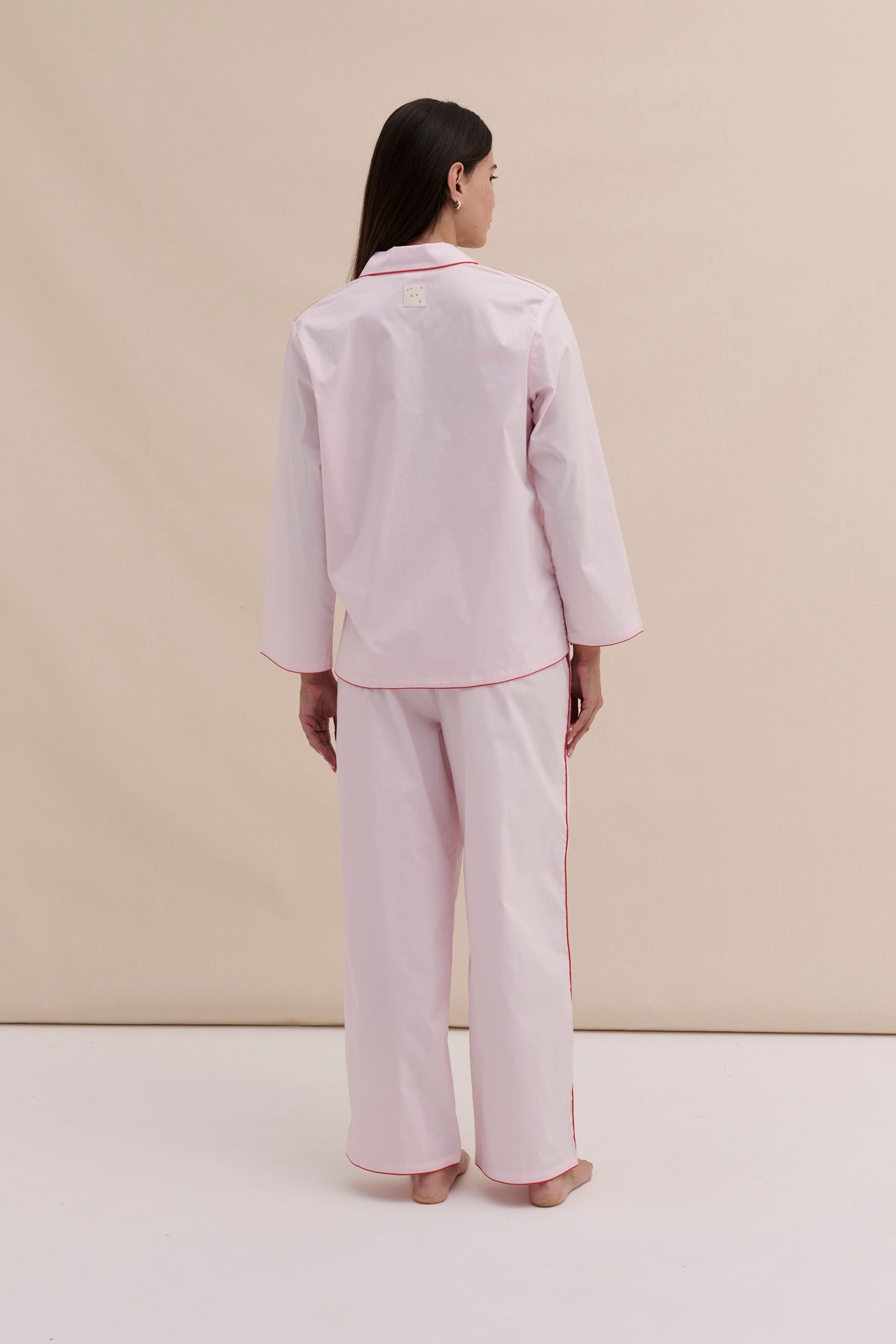 402 Long Pyjama Set Pink