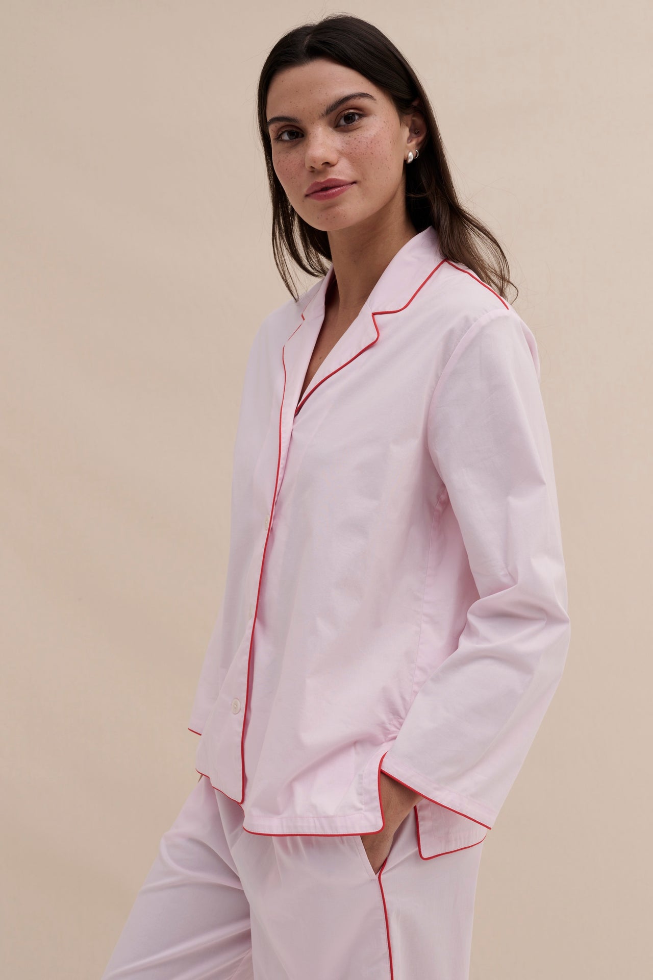 402 Long Pyjama Set Pink