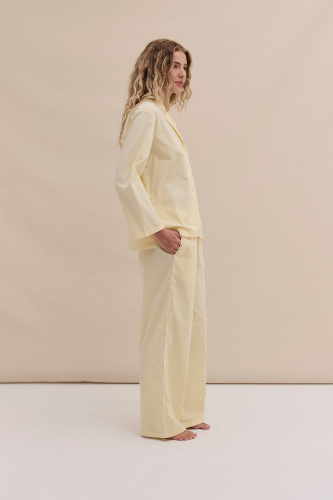 402 Long Pyjama Set Yellow